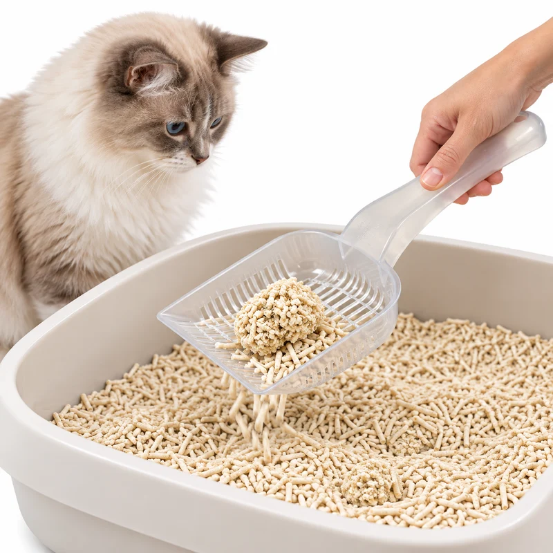 ebi Compact Hygienic Cat Litter Scoop 26x10.5cm