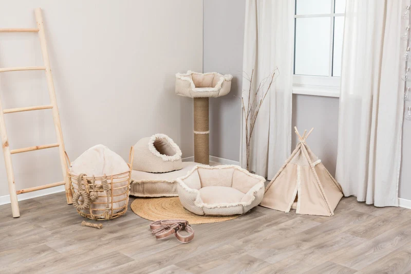 Trixie Boho Non-Slip Bottom Basket Bed for Dogs