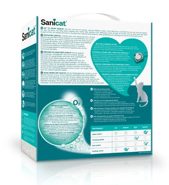 Sanicat Active White Cat Litter