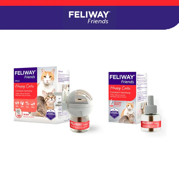 Feliway Friends Calming Diffuser + Refill For Cats 48ml