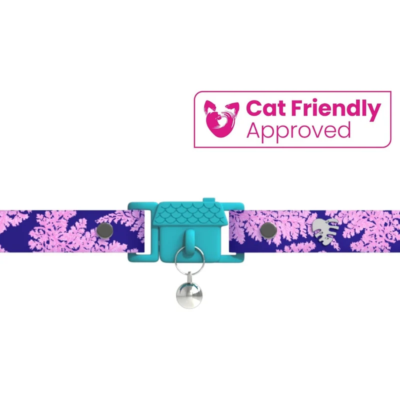Kittyrama Botanical Fern Cat Collar 19.5cm - 26.5cm