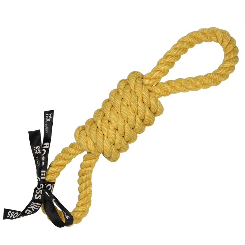 ebi Bite Me 'Tug Life' 2 Loops Playing Rope Dog Toy