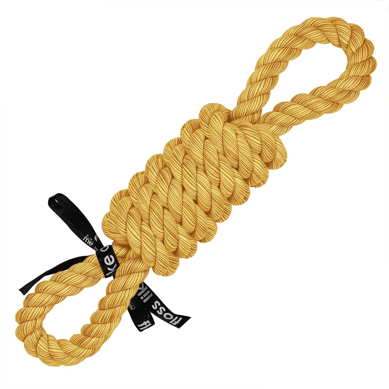 ebi Bite Me 'Tug Life' 2 Loops Playing Rope Dog Toy