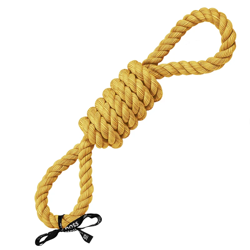ebi Bite Me 'Tug Life' 2 Loops Playing Rope Dog Toy