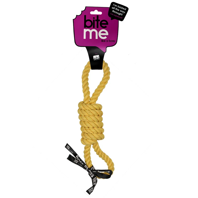 ebi Bite Me 'Tug Life' 2 Loops Playing Rope Dog Toy