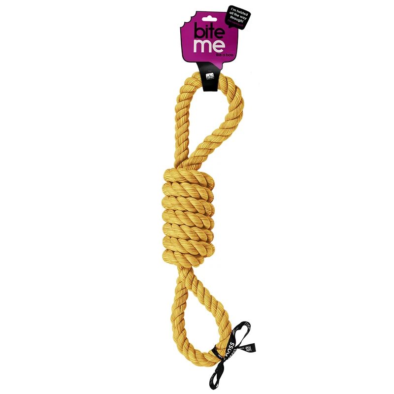 ebi Bite Me 'Tug Life' 2 Loops Playing Rope Dog Toy