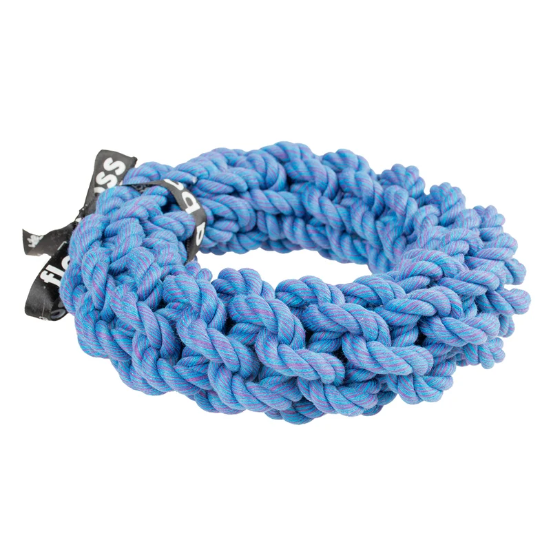 ebi Bite Me 'Da-Chain' Braided Ring Dog Rope Toy