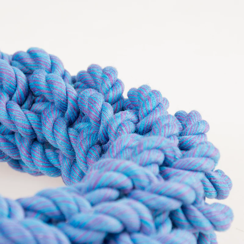 ebi Bite Me 'Da-Chain' Braided Ring Dog Rope Toy