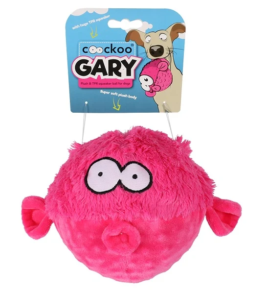 ebi Coockoo Gary TPR Squeaker Ball Dog Toy