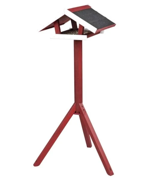 Trixie Natura Bird Feeder with Stand Pine Wood