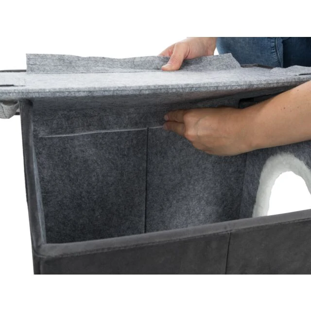 Trixie Livia Cave for Dogs & Cats - Dark Grey