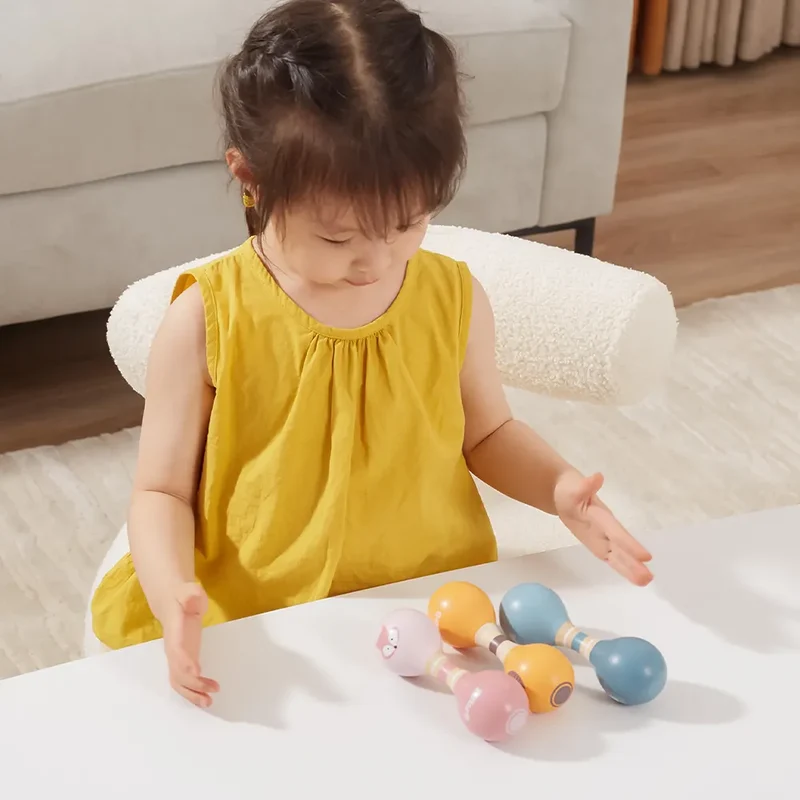 Viga Toys PolarB Maracas en Bois Lion 0M+