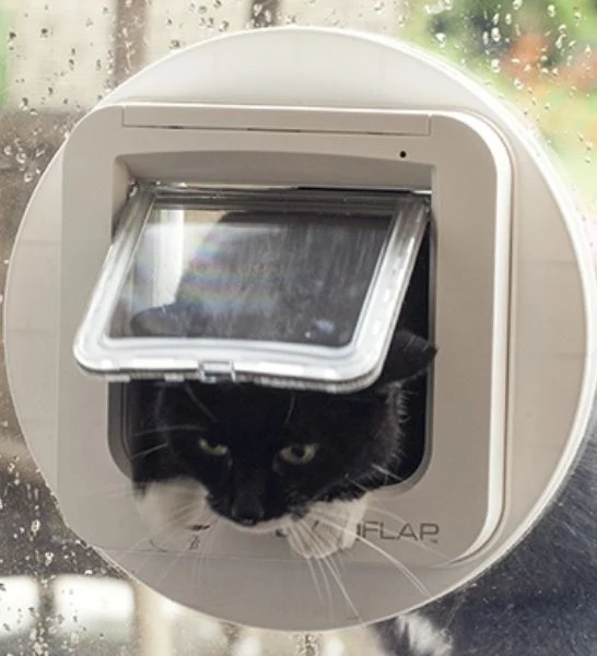 SureFlap Cat Door Flap with Microchip ID Model 38530 for Cats 21x21cm