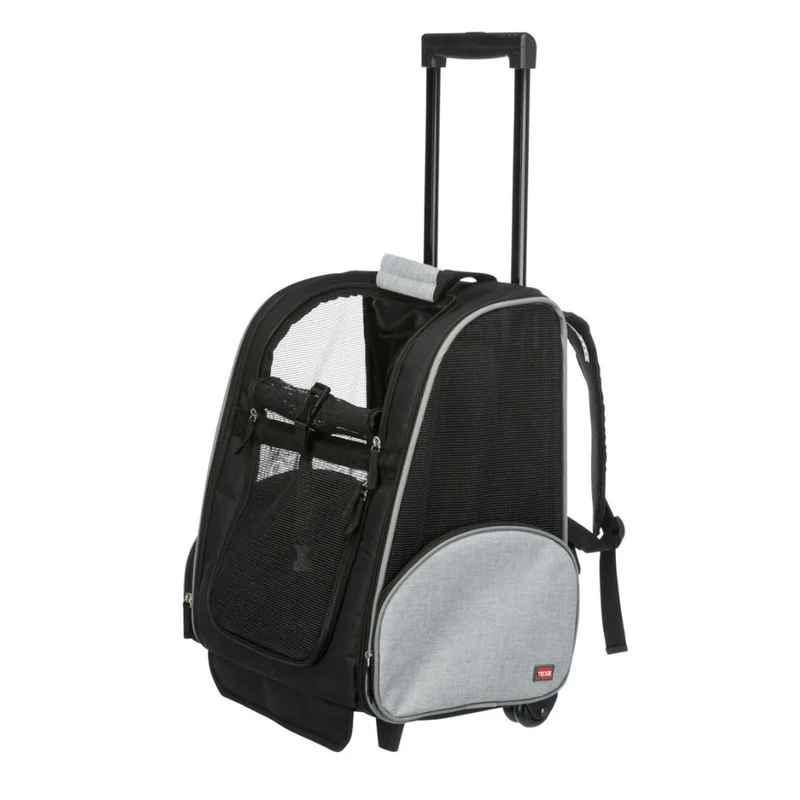 Trixie 2 in 1 Trolley + Backpack Pet Carrier for Small Dogs & Cats 32×45×25cm
