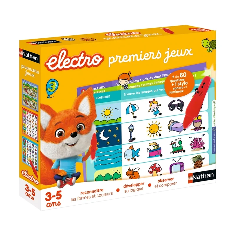 Nathan Electro Premiers Jeux 3A+