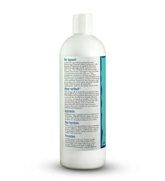 earthbath Oatmeal & Aloe Conditioner Vanilla & Almond for Dogs & Cats 16oz