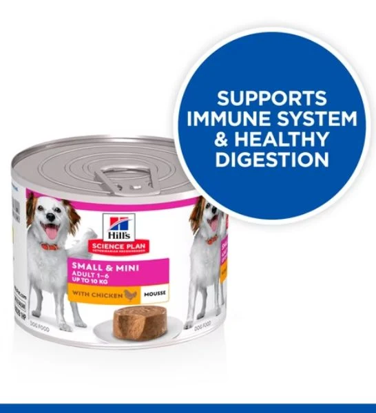 Hill's Science Plan Small and Mini Adult Dog Mousse Wet Food 200G