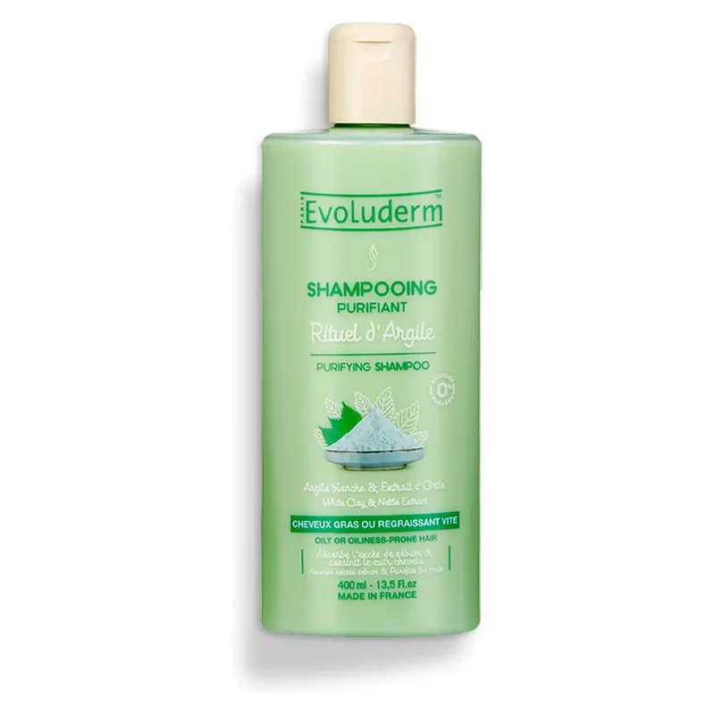 Evoluderm Shampoing Secret d'Argile – 400ml
