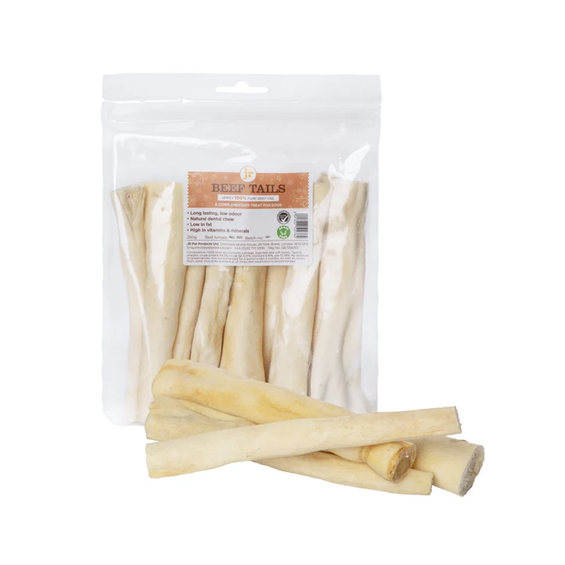 Jr Pet Products Beef Tails Dog Treats 250G