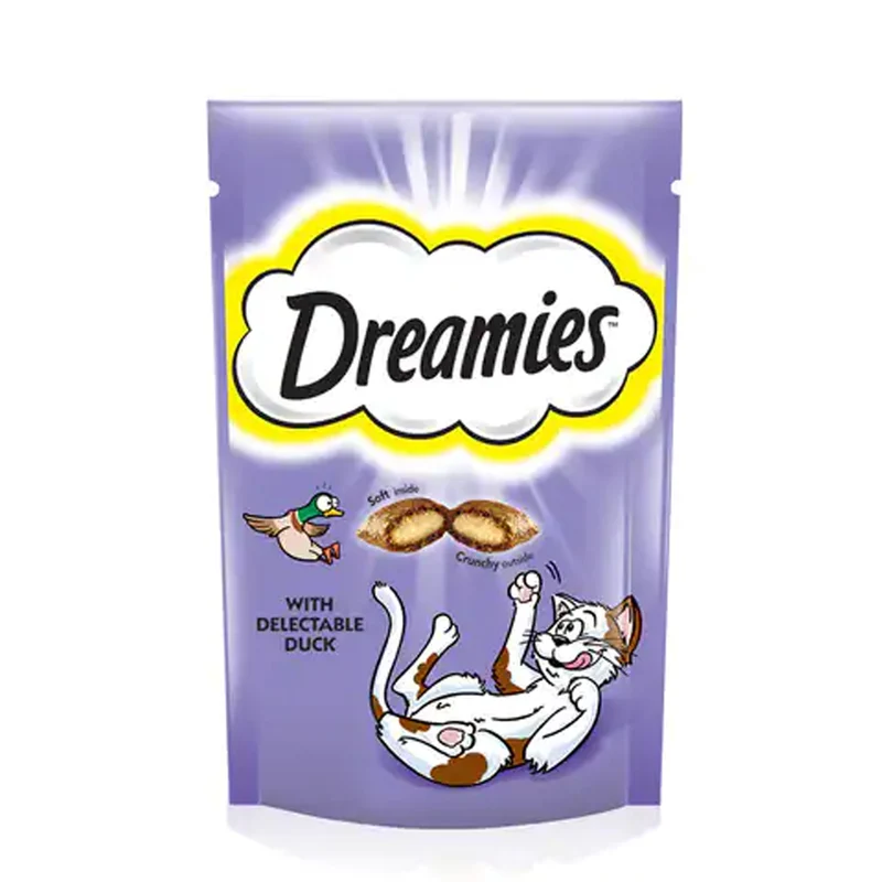 Dreamies Duck Cat Treats 60G
