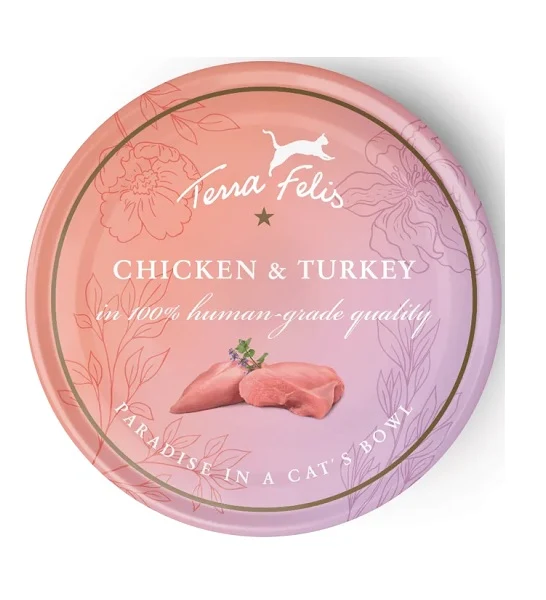 Terra Felis Chicken & Turkey Cat Wet Food