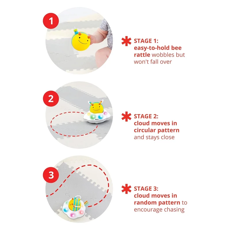 Skip Hop Explore & More Follow-Bee Jouet À Ramper 5M+