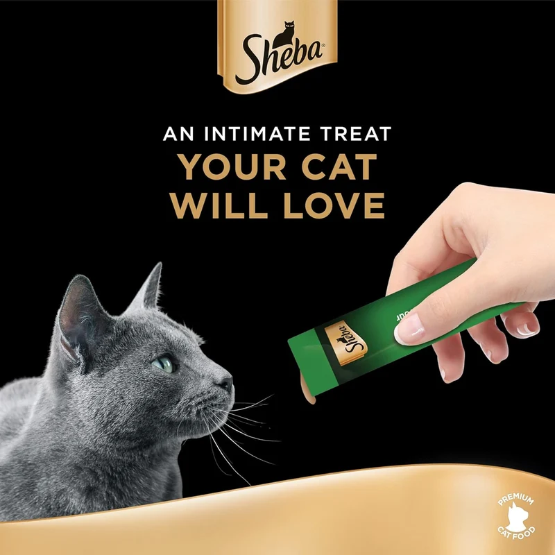 Sheba Melty Chicken Creamy Cat Treats 4x12g
