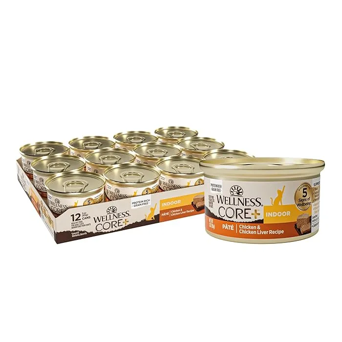 Wellness Core Signature Selects Shredded Chicken with Chicken Liver Wet Cat Food