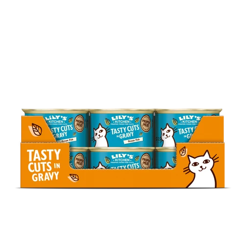 Lily's Kitchen Tasty Cuts Ocean Fish Wet Cat Food