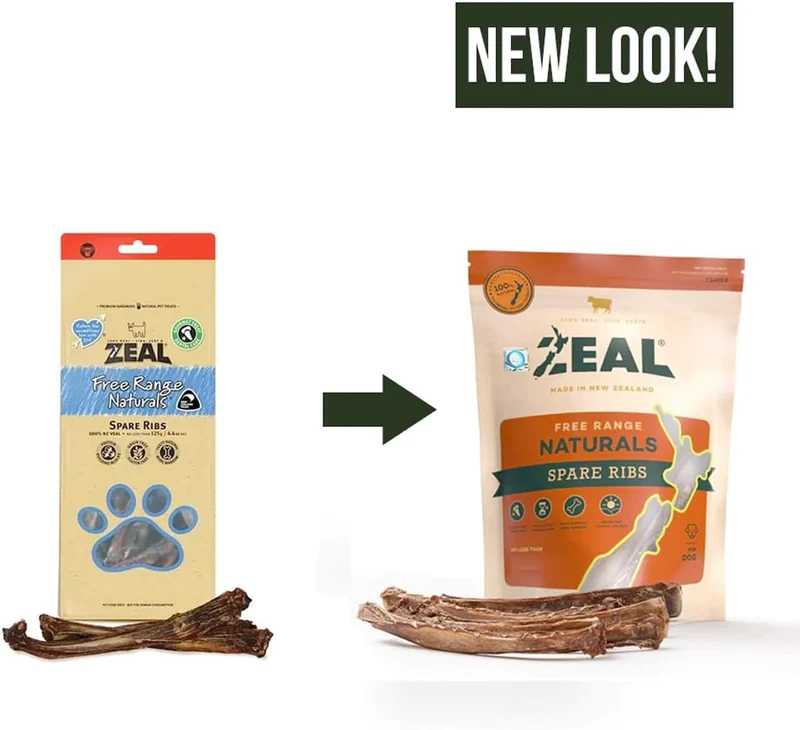 Zeal Spare Ribs Dog Natural Chews Treats 500G