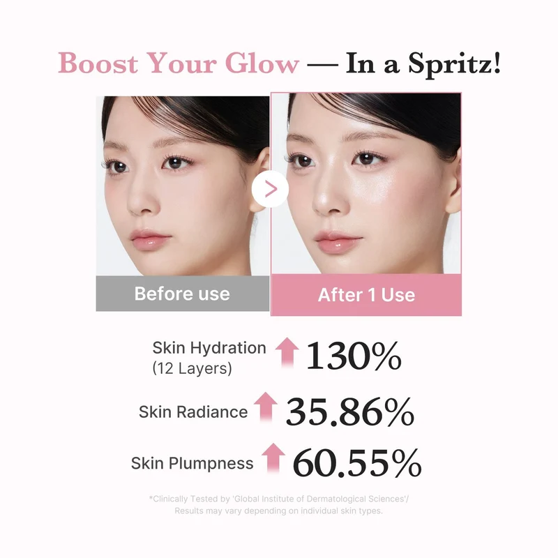 medicube PDRN PINK COLLAGEN GLOW JELLY MIST SERUM 100ml