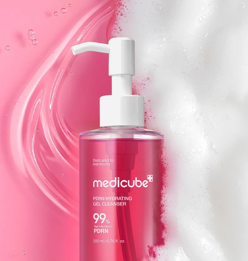 medicube PDRN Gel to Foam Cleanser (PDRN HYDRATING GEL CLEANSER) 200ml