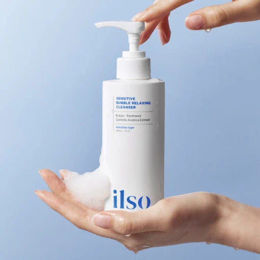 ilso Sensitive Bubble Relaxing Cleanser 200g