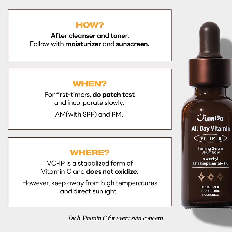 Jumiso All Day Vitamin VC-IP 1.0 Firming Serum 30ml