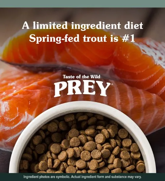 Taste of the Wild PREY Trout Dry Dog Food