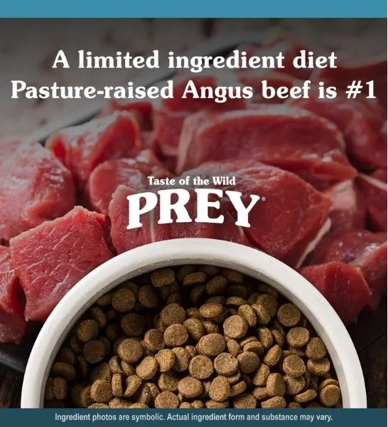 Taste of the Wild PREY Angus Beef Dry Dog Food