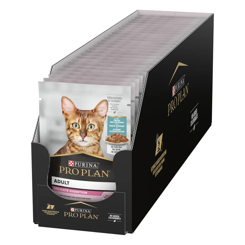 Purina Pro Plan Delicate Oceanfish in Gravy Wet Cat Food