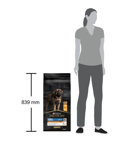PURINA Pro Plan Optibalance Chicken Large Robust Adult Dry Dog Food 14KG