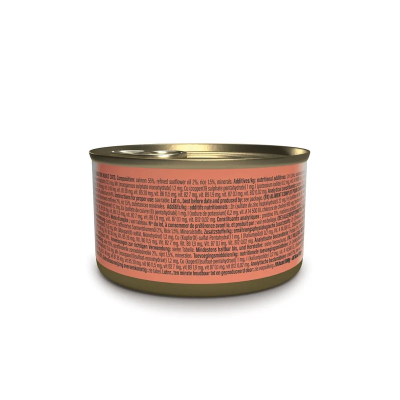 Schesir Natural Salmon Adult Wet Cat Food 85G