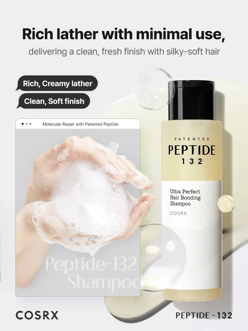 COSRX PEPTIDE-132 Ultra Perfect Hair Bonding Shampoo 200ml