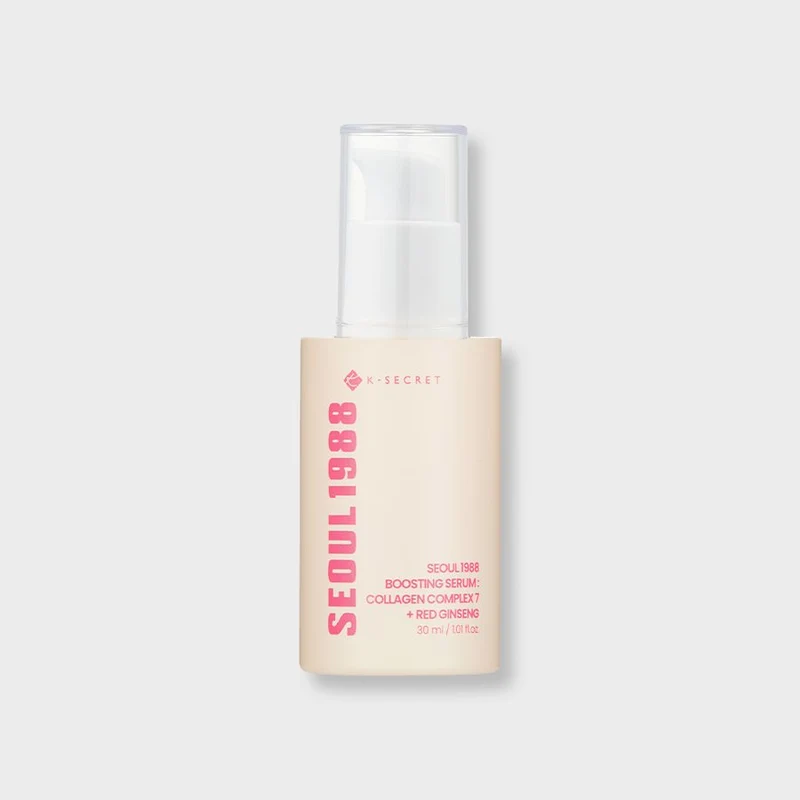 K-SECRET SEOUL 1988 BOOSTING SERUM : COLLAGEN COMPLEX 7 + RED GINSENG 30ml