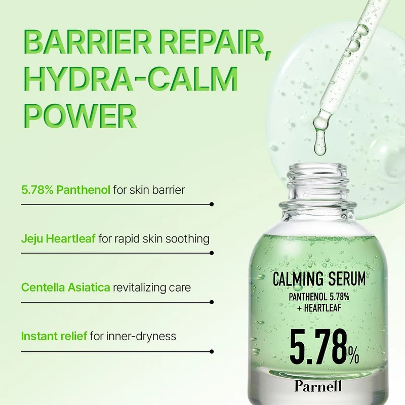 Parnell Panthenol 5.78 Heartleaf Calming Serum 30ml