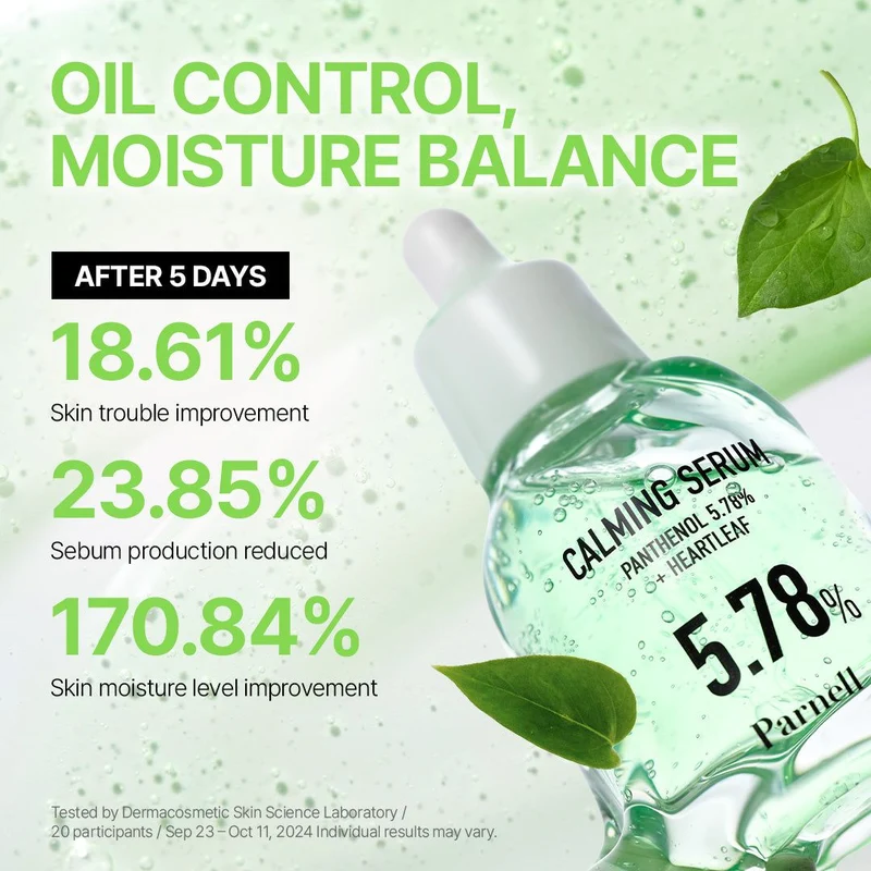 Parnell Panthenol 5.78 Heartleaf Calming Serum 30ml