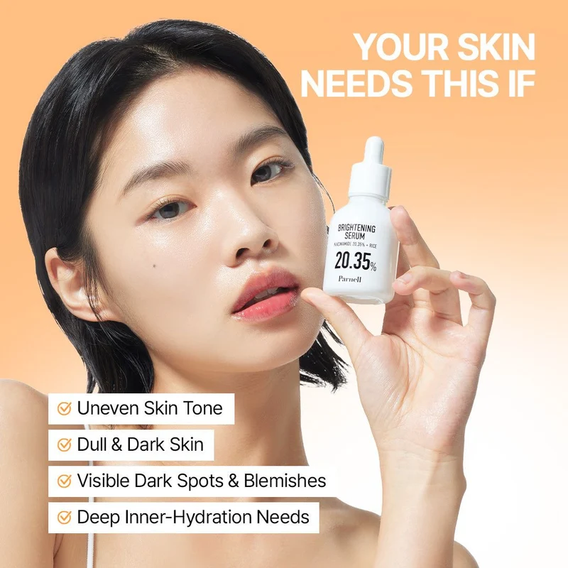 Parnell Niacinamide 20.35 Rice Brightening Serum 30ml