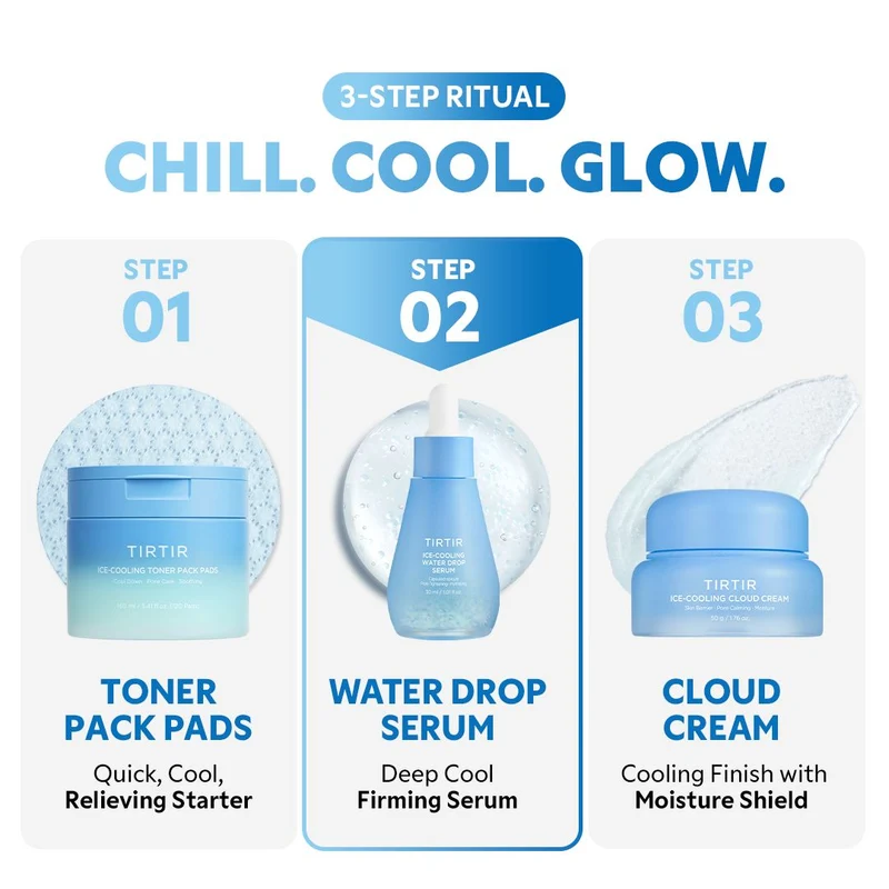 TIRTIR ICE-COOLING WATER DROP SERUM 30ml
