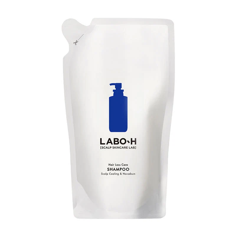 LABO-H Hair Loss Care Scalp Cooling & No Sebum Shampoo 400ml (Refill)
