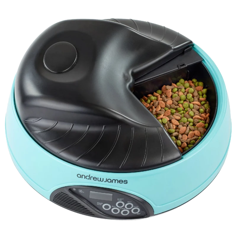 Andrew James 4 Day Meal Automatic Pet Feeder Bowl