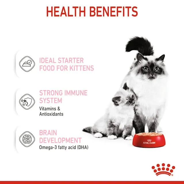 Royal Canin Mother & Babycat Mousse - Young & Adult Wet Cat Food