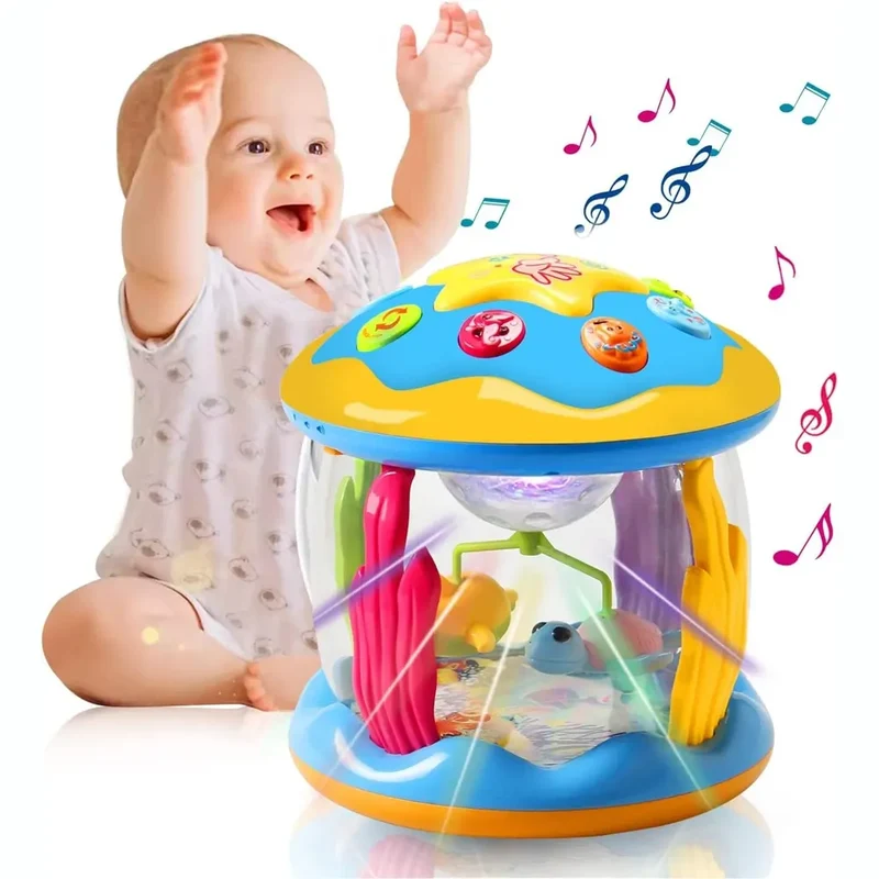 Rotating Ocean Paradise Jouet Musical Bébé – 6M+