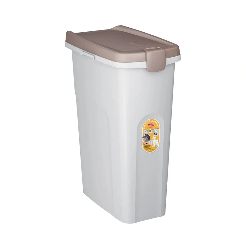 Stefanplast Contenedor de Pienso para Perros con Ruedas 40L
